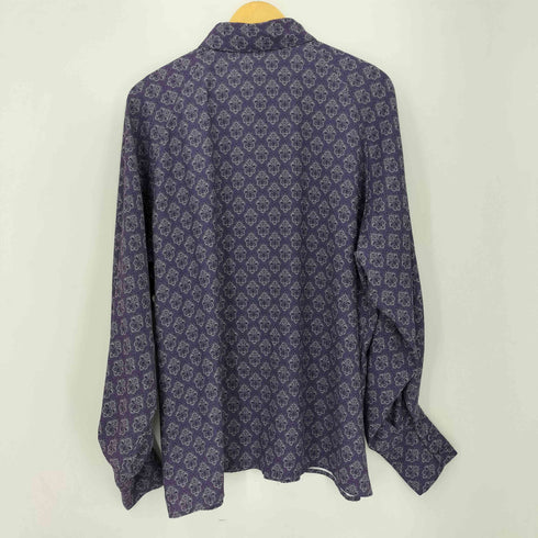 エルノロゼット Ellno Loset ダマスク柄 オーバーサイズ シャツ メンズ JPN:L