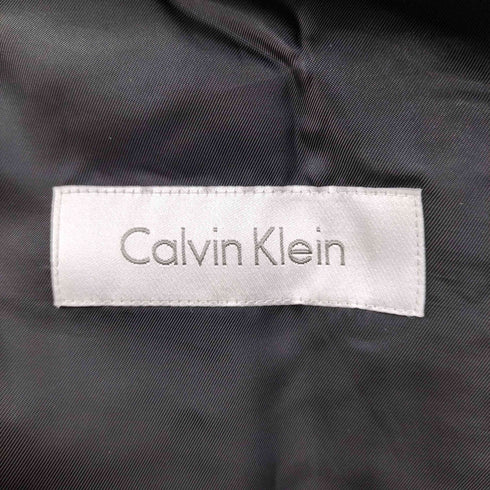カルバンクライン CALVIN KLEIN 総柄 ポリ ボンバー ジャケット ブルゾン メンズ US:36