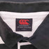 カンタベリーオブニュージーランド CANTERBURY OF NEW ZEALAND モノトーン ボーダー S/S ラガーシャツ ポロシャツ メンズ import:M