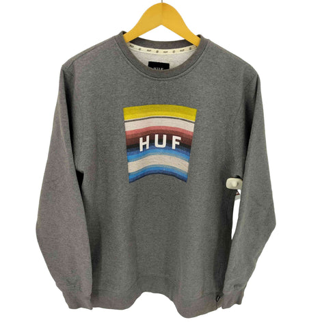 ハフ HUF SERAPE BOX LOGO CREWNECK メンズ import:M