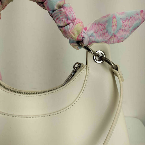 チャールズアンドキース CHARLES&KEITH ウラ二 スカーフラップドジオメトリックバッグ レディース