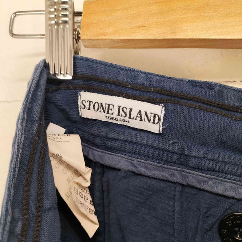 ストーンアイランド STONE ISLAND 00S サイドラインストレッチコットンパンツ メンズ S