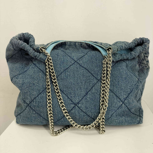 チャールズアンドキース CHARLES&KEITH チェーンデニムショルダーバッグ レディース