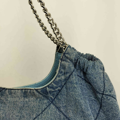 チャールズアンドキース CHARLES&KEITH チェーンデニムショルダーバッグ レディース