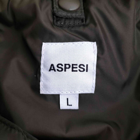 アスペジ ASPESI デタッチャブルパデッドライナー ガーメントダイポリナイロンM65フィールドジャケット メンズ import:L