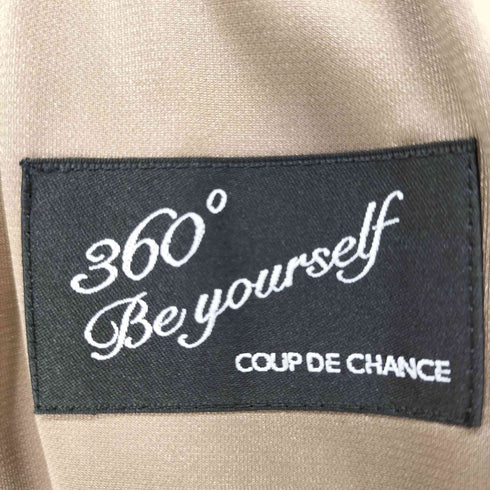 クードシャンス COUP DE CHANCE ノーカラーテーラードジャケット レディース 38