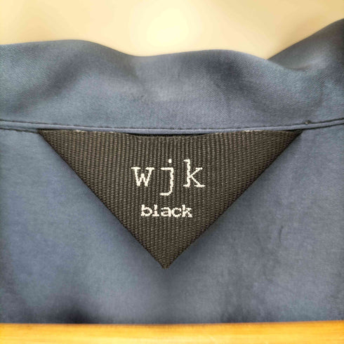 ダブルジェイケイ wjk ビッグシルエットスラッシュパターンオープンカラーシャツ メンズ JPN:3