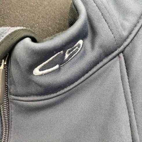 チャンピオン Champion 00S Y2K CG BY フリース切替え バイカラー ハーフジップ テック トラックジャケット メンズ JPN:L