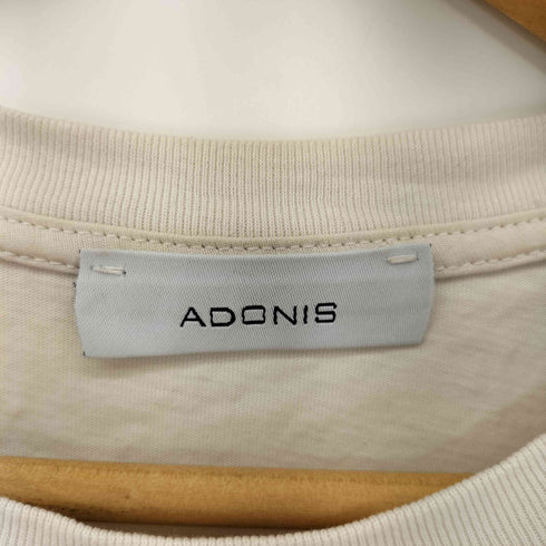 ADONIS 22SS フロントプリント S/S TEE メンズ EUR:50