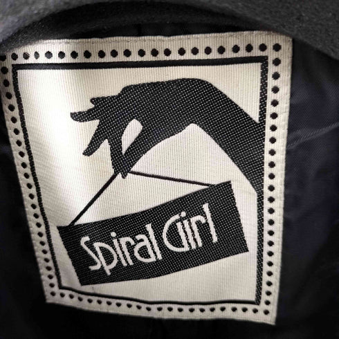 スパイラルガール SPIRALGIRL Y2K 襟ラビットファー付き チンスト 2WAY ウールコート レディース JPN:M