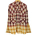 フェイスコネクション FAITH CONNEXION 18AW Bleach Flannel Shirt ブリーチフランネルシャツ メンズ import:XL