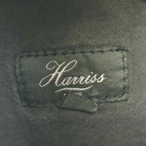 ハリス HARRISS ラムレザー シングルライダース レザーブルゾン ダブルジップ レディース 38