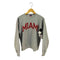 チャンピオン Champion 00s MADE IN MEXICO フロントワッペン 霜降りスウェット 目あり MIAMI メンズ import:M