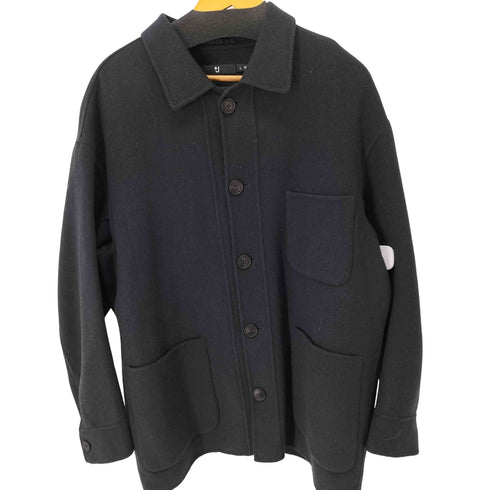 ユニクロプラスジェイ UNIQLO+J ウールブレンドオーバーサイズシャツジャケット メンズ JPN:L