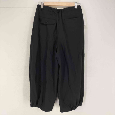 ブラックコムデギャルソン BLACK COMME des GARCONS AD2014 15SS ウールギャバ ワイドパンツ かぼちゃパンツ メンズ S