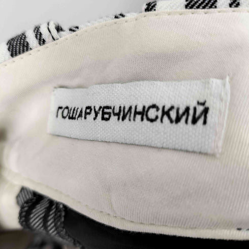 ゴーシャラブチンスキー Gosha Rubchinskiy チェックワイドパンツ メンズ JPN:XS