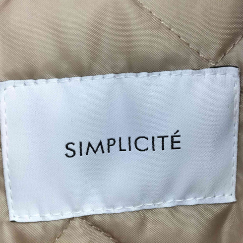シンプリシテェ SIMPLICITE 23AW パッディドウィンブレパーカ レディース FREE
