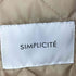 シンプリシテェ SIMPLICITE 23AW パッディドウィンブレパーカ レディース FREE