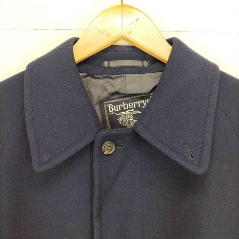 バーバリーズ BURBERRYS ヘリンボーンカシミヤステンカラーコート CASHMERE&WOOL メンズ S