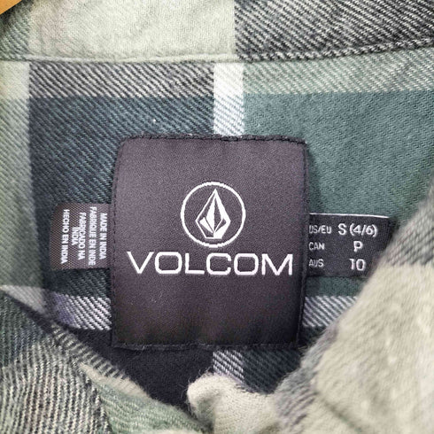 ヴォルコム VOLCOM OVERSIZE ME FLANNEL レディース import:S
