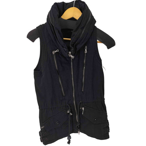シヴァーライズ CIVARIZE クロゼットフードギミックミリタリーベスト メンズ JPN:44