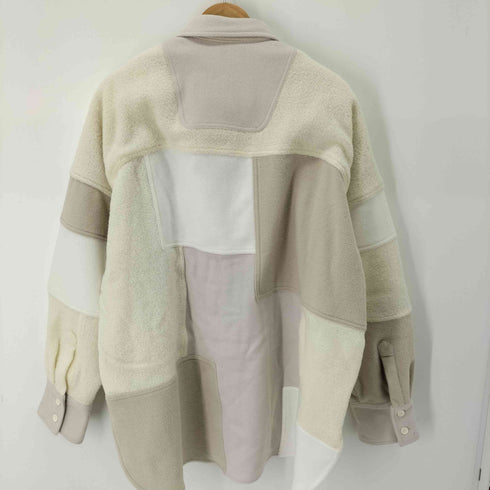 アンブッシュ AMBUSH パッチワークフリースシャツジャケット メンズ JPN:3