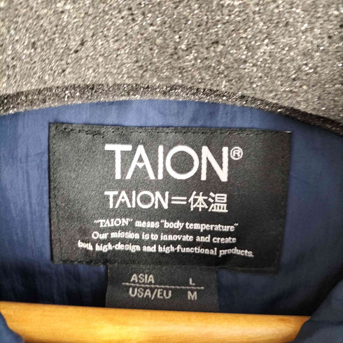 タイオン TAION 別注 ダウンステンカラーコート メンズ L