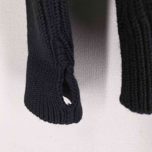 アンデルセンアンデルセン ANDERSEN-ANDERSEN THE NAVY 5GUAGE CREW NECK SWEATER メンズ M