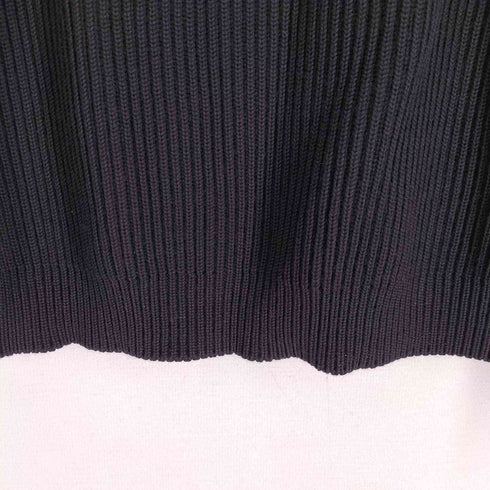 アンデルセンアンデルセン ANDERSEN-ANDERSEN THE NAVY 5GUAGE CREW NECK SWEATER メンズ M