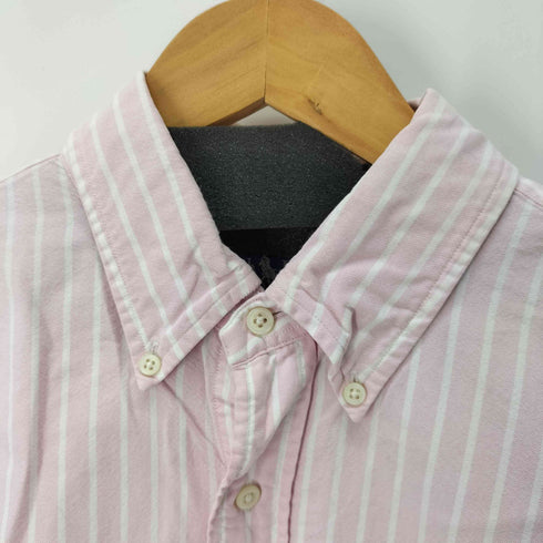 ラルフローレン RALPH LAUREN CUSTOM FIT スモールポニー刺繍 L/S BD ストライプシャツ メンズ import:L