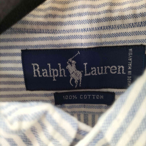 ラルフローレン RALPH LAUREN スモールポニー刺繍 L/S BD ストライプシャツ メンズ 16-34