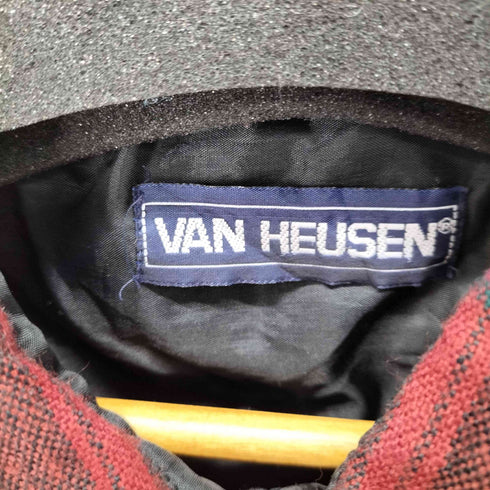 ヴァンヒューゼン VAN HEUSEN 90S L/S チェックアクリルシャツ メンズ import:XXL