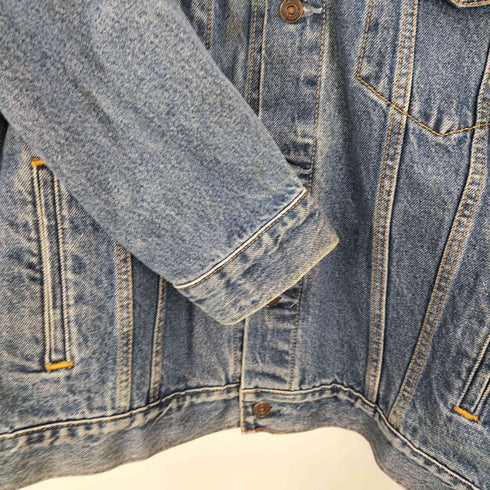 リーバイス Levis 筆記体 パッチ 4th 型 STANDARD TRUCKER スタンダード トラッカー デニム ジャケット メンズ import:L