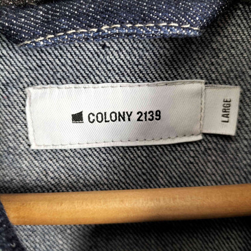 コロニートゥーワンスリーナイン COLONY 2139 22SS コットンデニムGジャン メンズ JPN:L