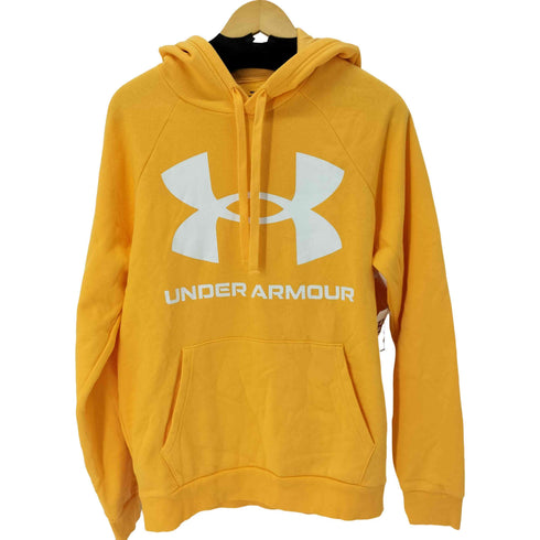 アンダーアーマー UNDER ARMOUR ライバルフリース ビッグロゴ フーディー メンズ JPN:M