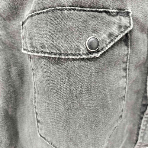 ヌーディージーンズ Nudie Jeans HERBERT デニムシャツ メンズ import:S