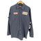 WorkWear MADE IN USA 両ポケ フロントワッペン ワークシャツ メンズ import:M 15-15 1/2