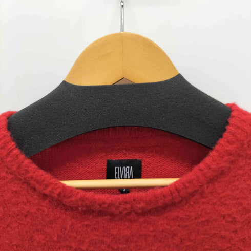 エルヴィラ ELVIRA LOGO MOHAIR KNIT メンズ import:S