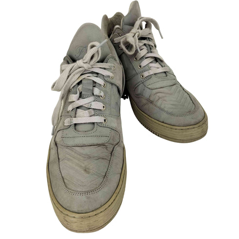 FILLING PIECES LOW TOP レザーハイカットスニーカー メンズ
