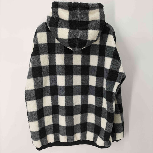 エルヴィラ ELVIRA CHECK BOA HOODY メンズ import:L