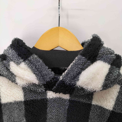 エルヴィラ ELVIRA CHECK BOA HOODY メンズ import:L