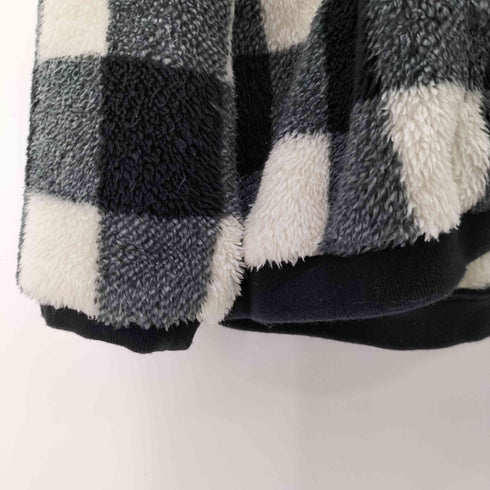 エルヴィラ ELVIRA CHECK BOA HOODY メンズ import:L