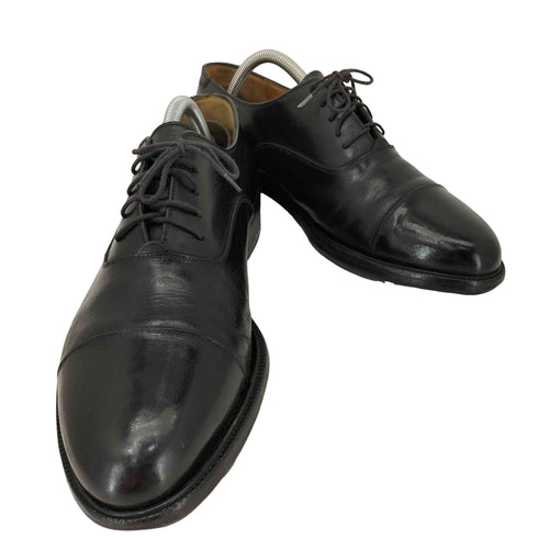 サルヴァトーレフェラガモ Salvatore Ferragamo STUDIO MADE IN ITALY キャップトゥ 内羽根 レザーシューズ メンズ UK:8.5 8 1/2 E