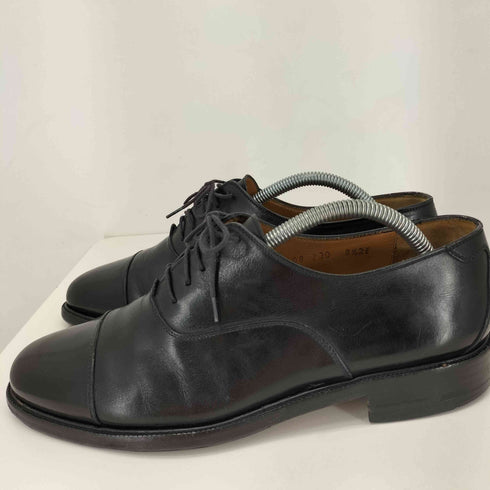 サルヴァトーレフェラガモ Salvatore Ferragamo STUDIO MADE IN ITALY キャップトゥ 内羽根 レザーシューズ メンズ UK:8.5 8 1/2 E