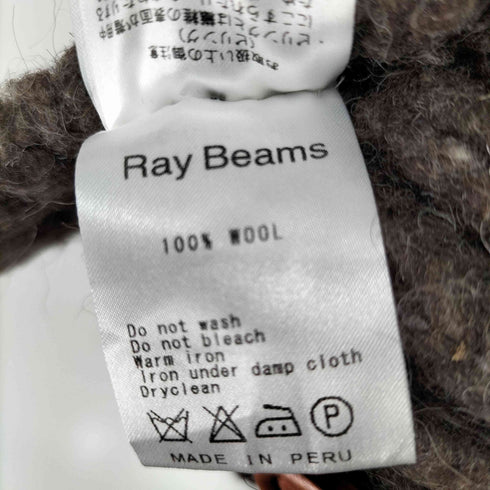 レイビームス Ray BEAMS ウールカウチンセーター ペルー製 レディース
