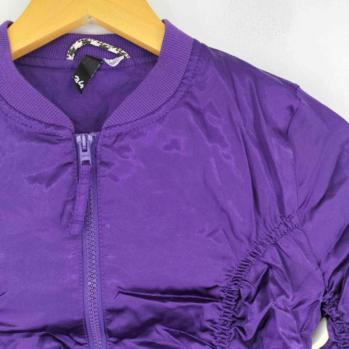 エイチアンドエム H&M ギャザー加工 ブルゾン レディース 34