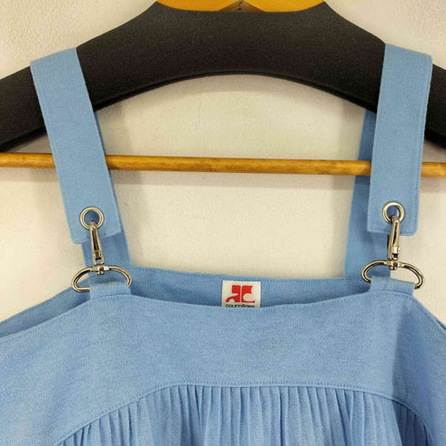 クレージュ courreges ニットキャミ プリーツ加工 レディース 38