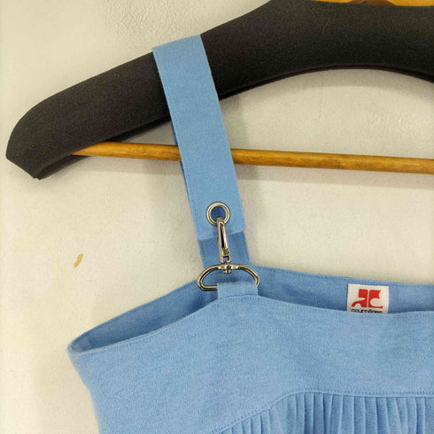 クレージュ courreges ニットキャミ プリーツ加工 レディース 38