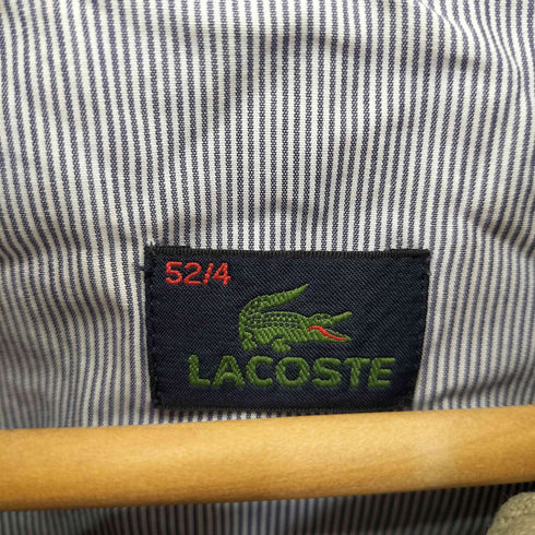 ラコステ LACOSTE 裏地ストライプ ハリントンジャケット メンズ 52/4