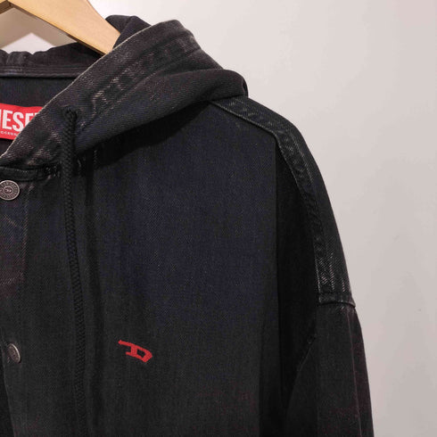 ディーゼル DIESEL 2024SS グレン・マーティンス期 D-DEWNY-HOOD デニムジャケット メンズ import:M